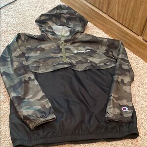 Champion Camo Pullover Jacket